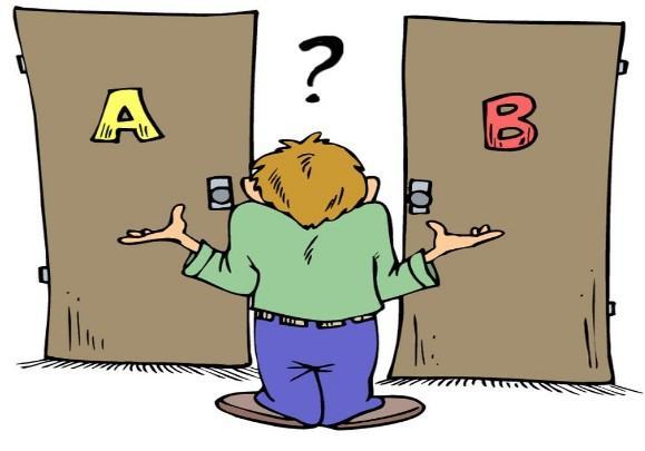 a or b
